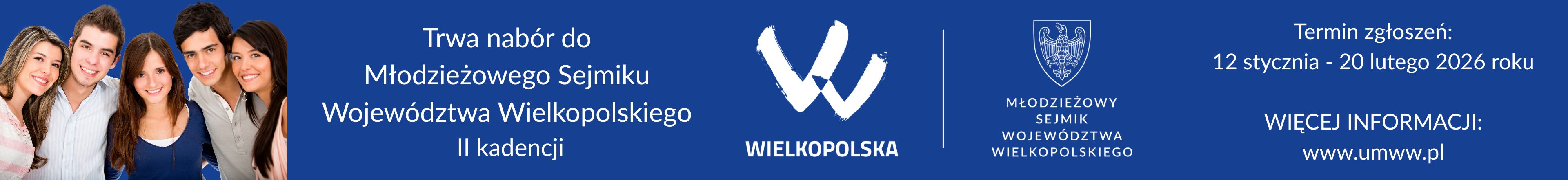 Nabór do Młodzieżowego Sejmiku Województwa Wielkopolskiego II kadencji